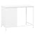 Industrial Desk with Drawers White 105x52x75 cm Steel