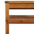 5 Piece Garden Lounge Set with Cream Cushion Solid Acacia Wood