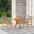 3 Piece Garden Dining Set Solid Wood Acacia