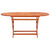 7 Piece Folding Outdoor Dining Set Solid Eucalyptus Wood