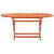 7 Piece Folding Outdoor Dining Set Solid Eucalyptus Wood