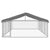 Outdoor Dog Kennel with Roof 600x300x150 cm