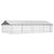 Outdoor Dog Kennel with Roof 600x300x150 cm