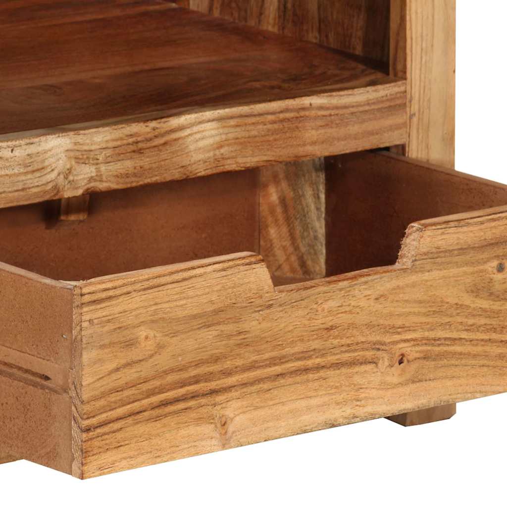 TV Cabinet 88x35x40 cm Solid Wood Acacia