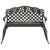 Garden Bench 108 cm Cast Aluminium Green