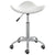 Swivel Dining Chair White Faux Leather