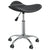 Swivel Dining Chair Black Faux Leather