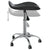 Swivel Dining Chair Black Faux Leather