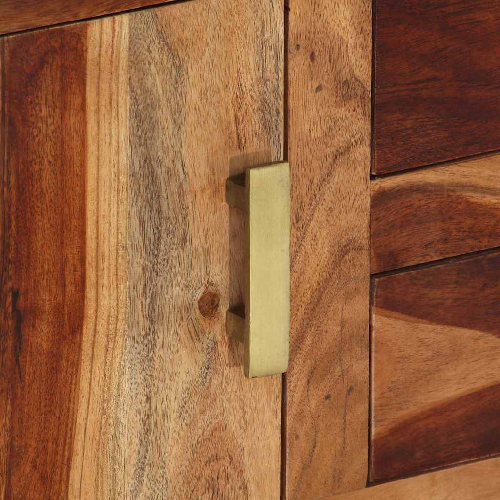 TV Cabinet 90x34.5x50 cm Solid Wood Acacia