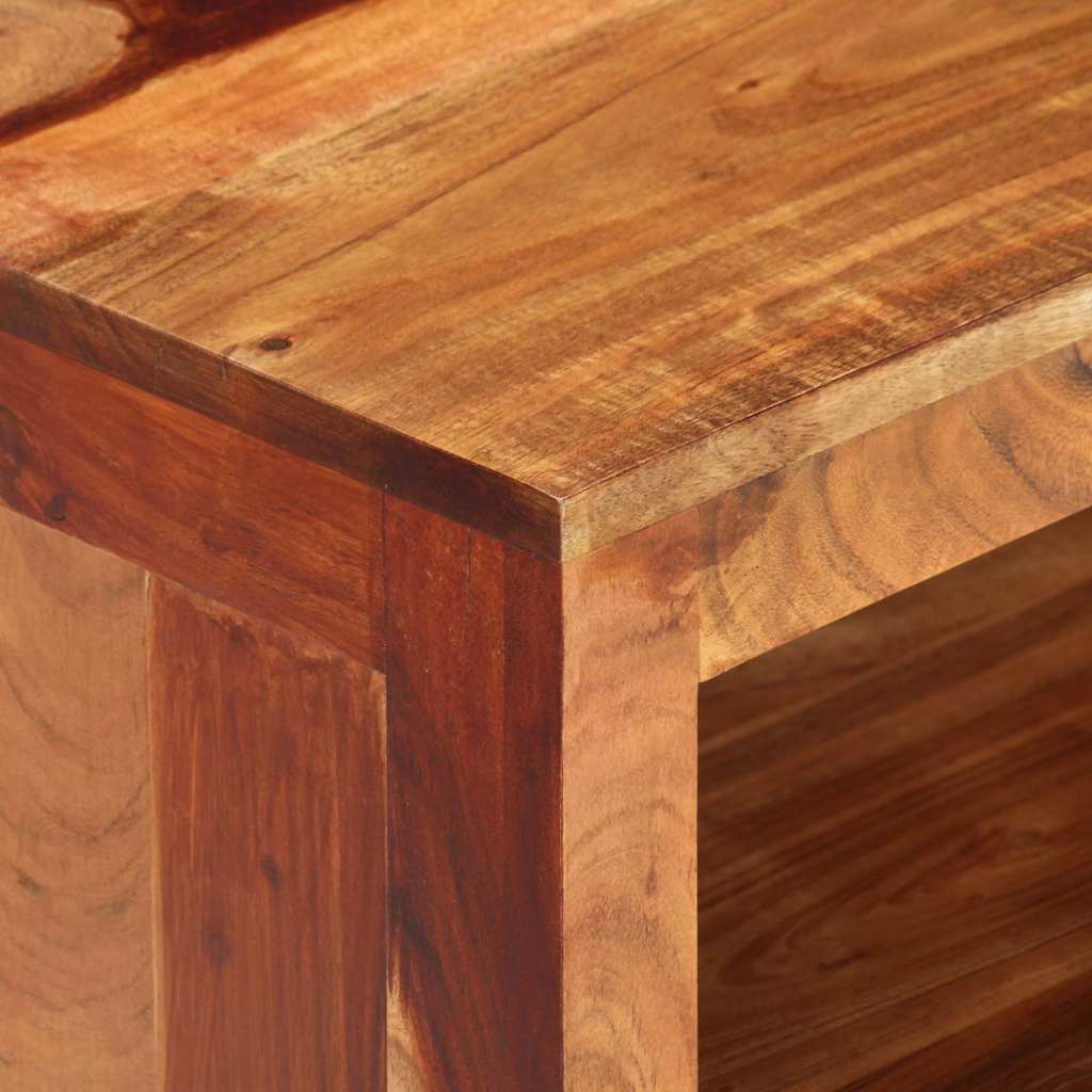TV Cabinet 110x30x40 cm Solid Wood Acacia