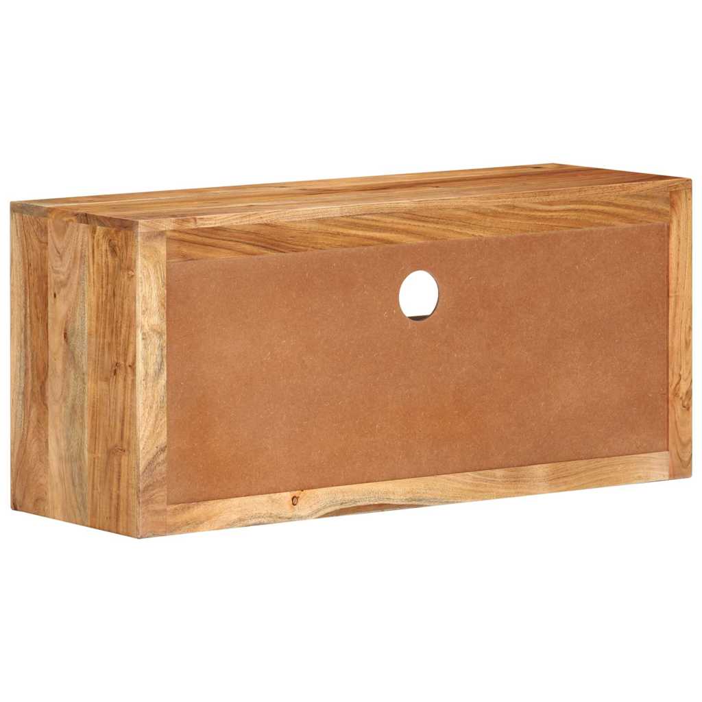 TV Cabinet 88x30x40 cm Solid Wood Acacia