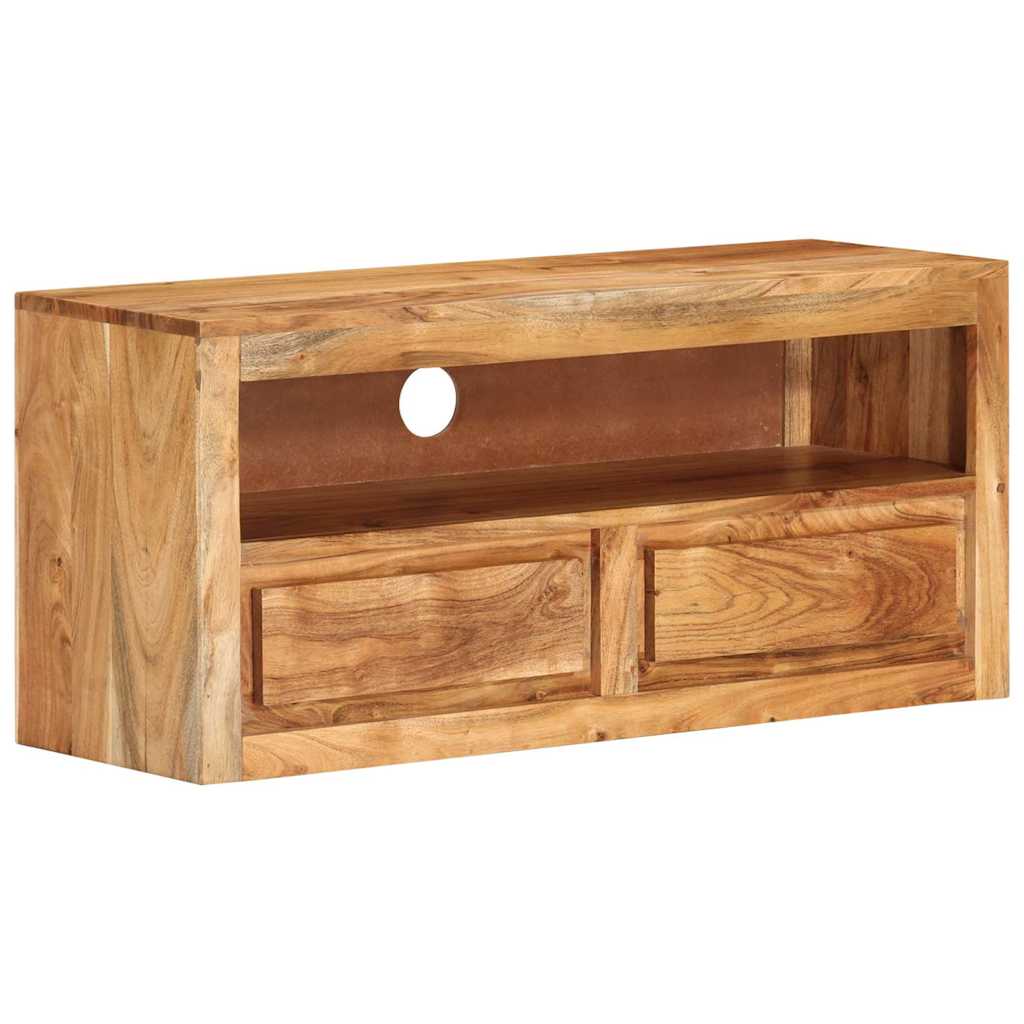 TV Cabinet 88x30x40 cm Solid Wood Acacia