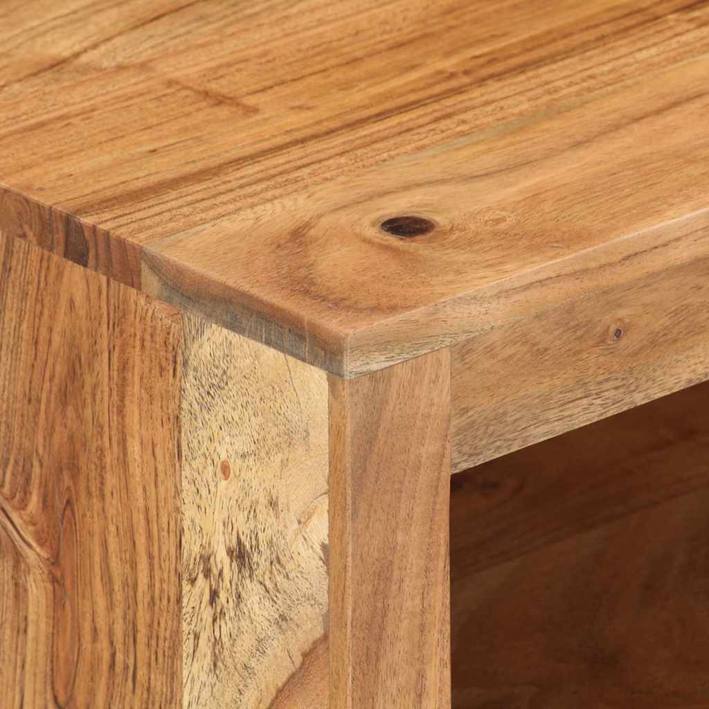 TV Cabinet 88x30x40 cm Solid Wood Acacia