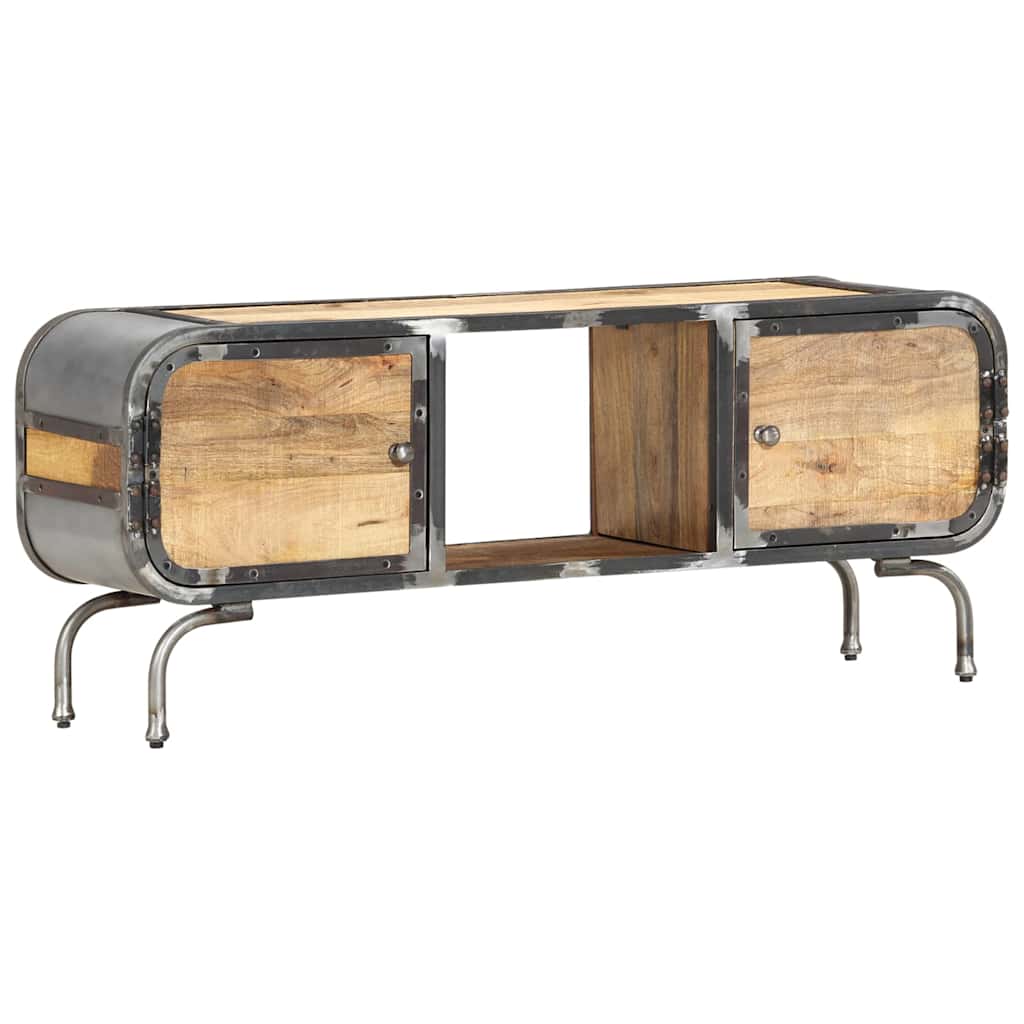TV Cabinet 110x30x42 cm Solid Wood Mango