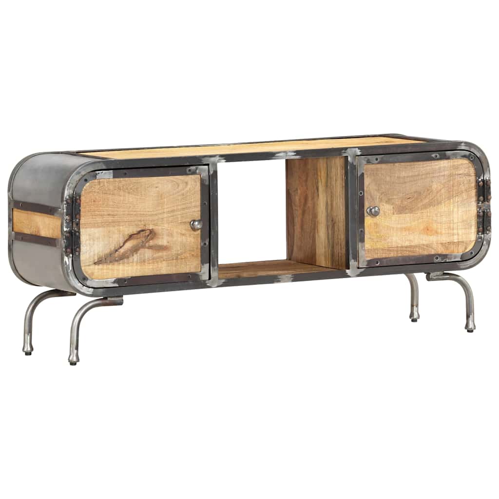 TV Cabinet 110x30x42 cm Solid Wood Mango