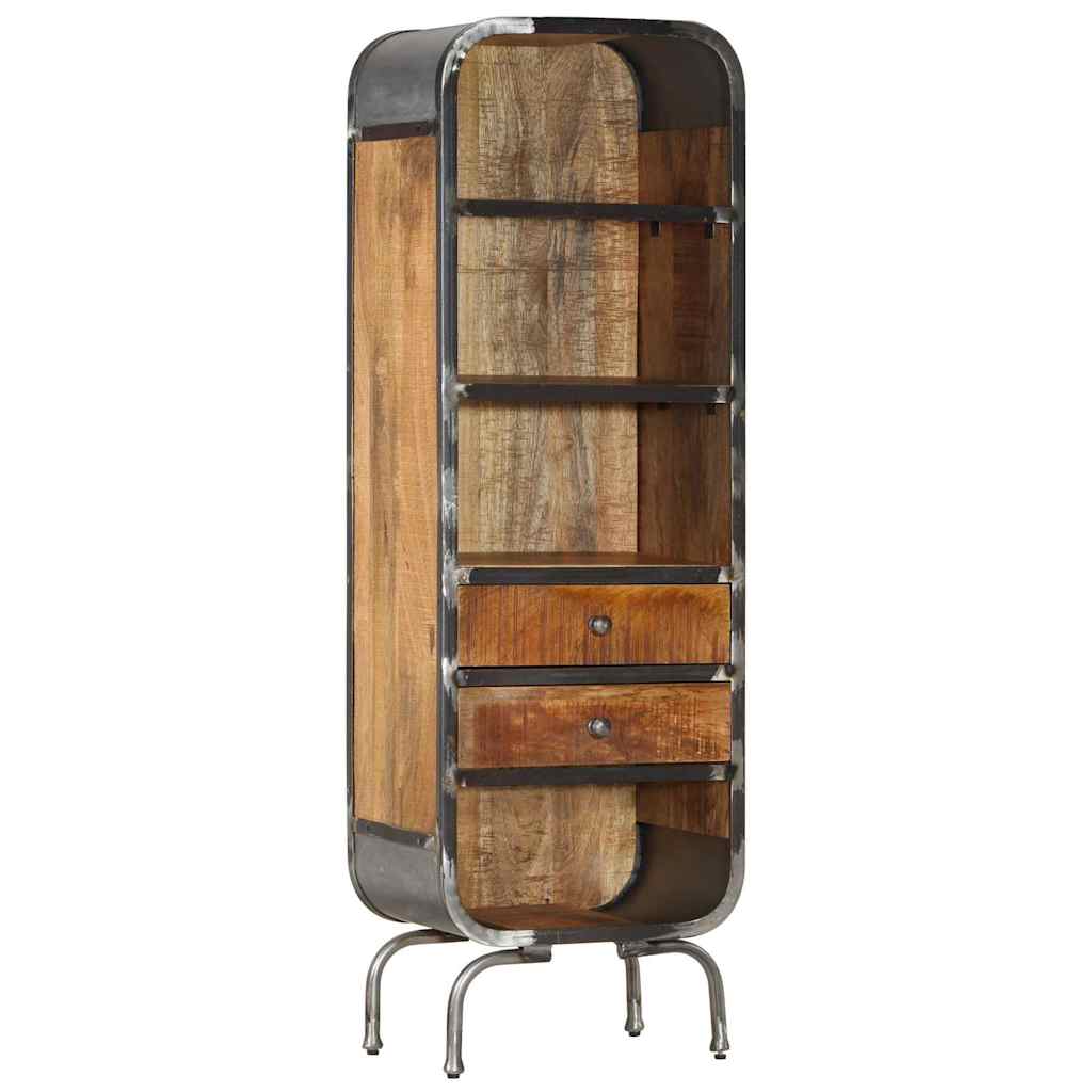 Highboard 40x30x126 cm Solid Wood Mango