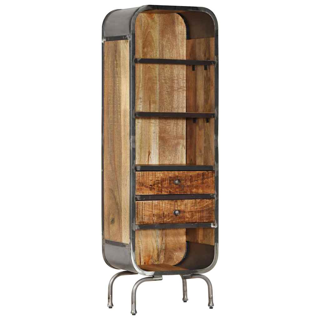 Highboard 40x30x126 cm Solid Wood Mango