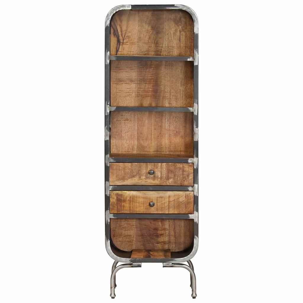 Highboard 40x30x126 cm Solid Wood Mango