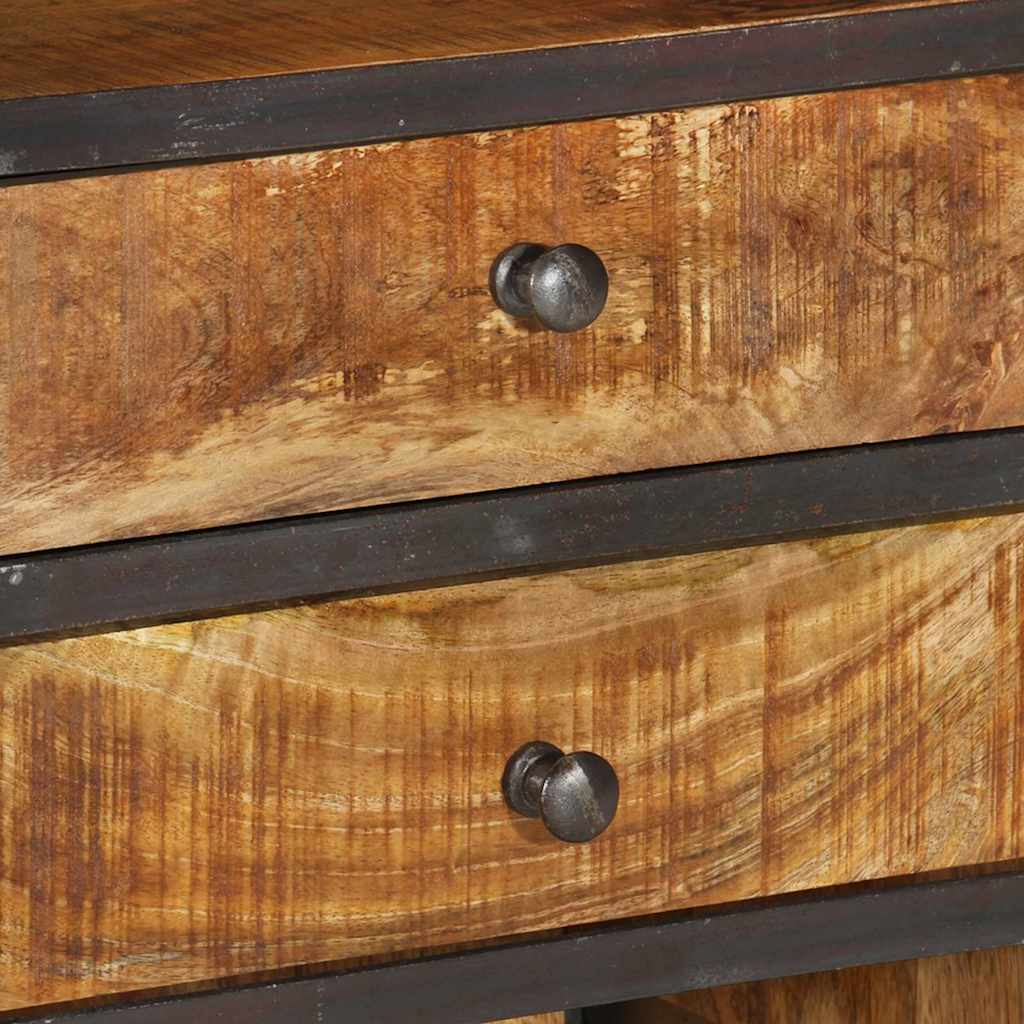 Highboard 40x30x126 cm Solid Wood Mango
