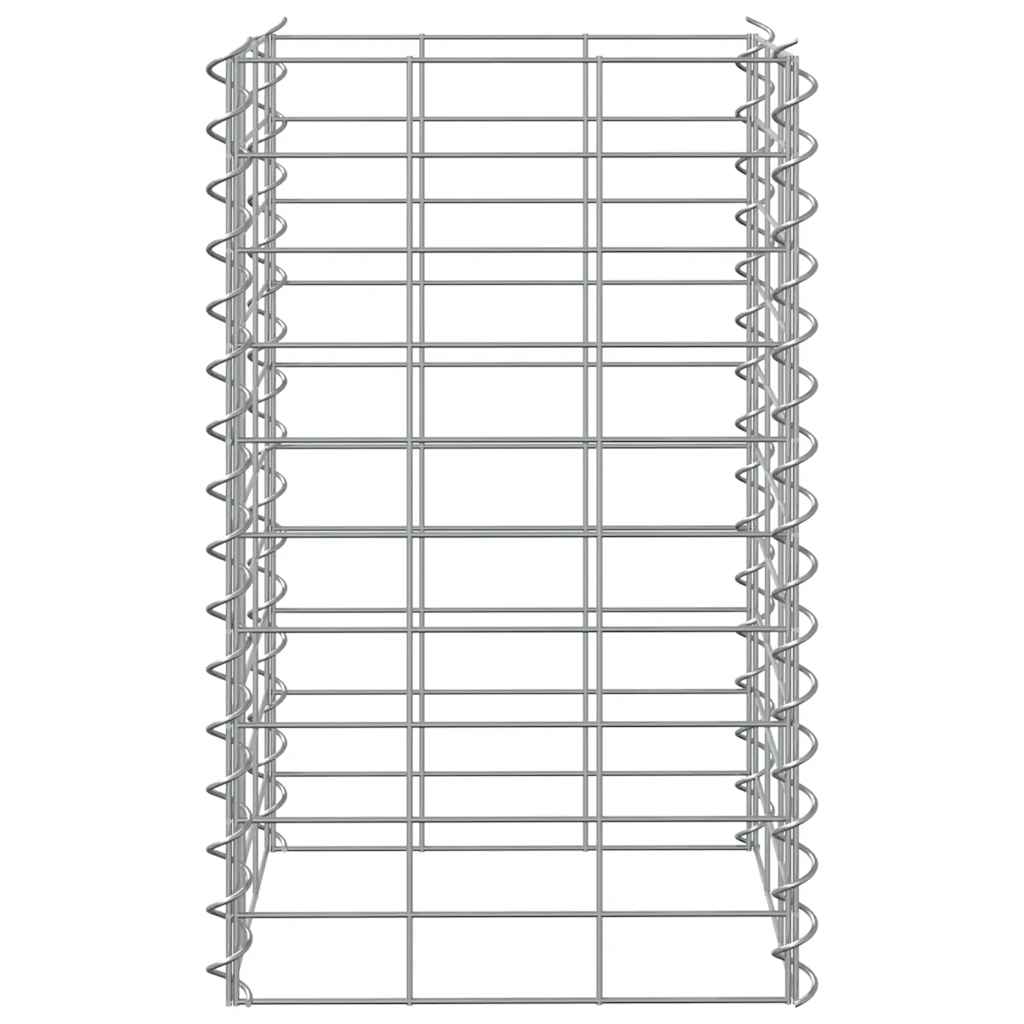 Gabion Raised Beds 3 pcs 30x30x50 cm Iron
