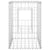 Gabion Basket Posts 2 pcs 40x40x60 cm Iron