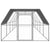 Outdoor Chicken Cage 3x12x2 m Galvanised Steel