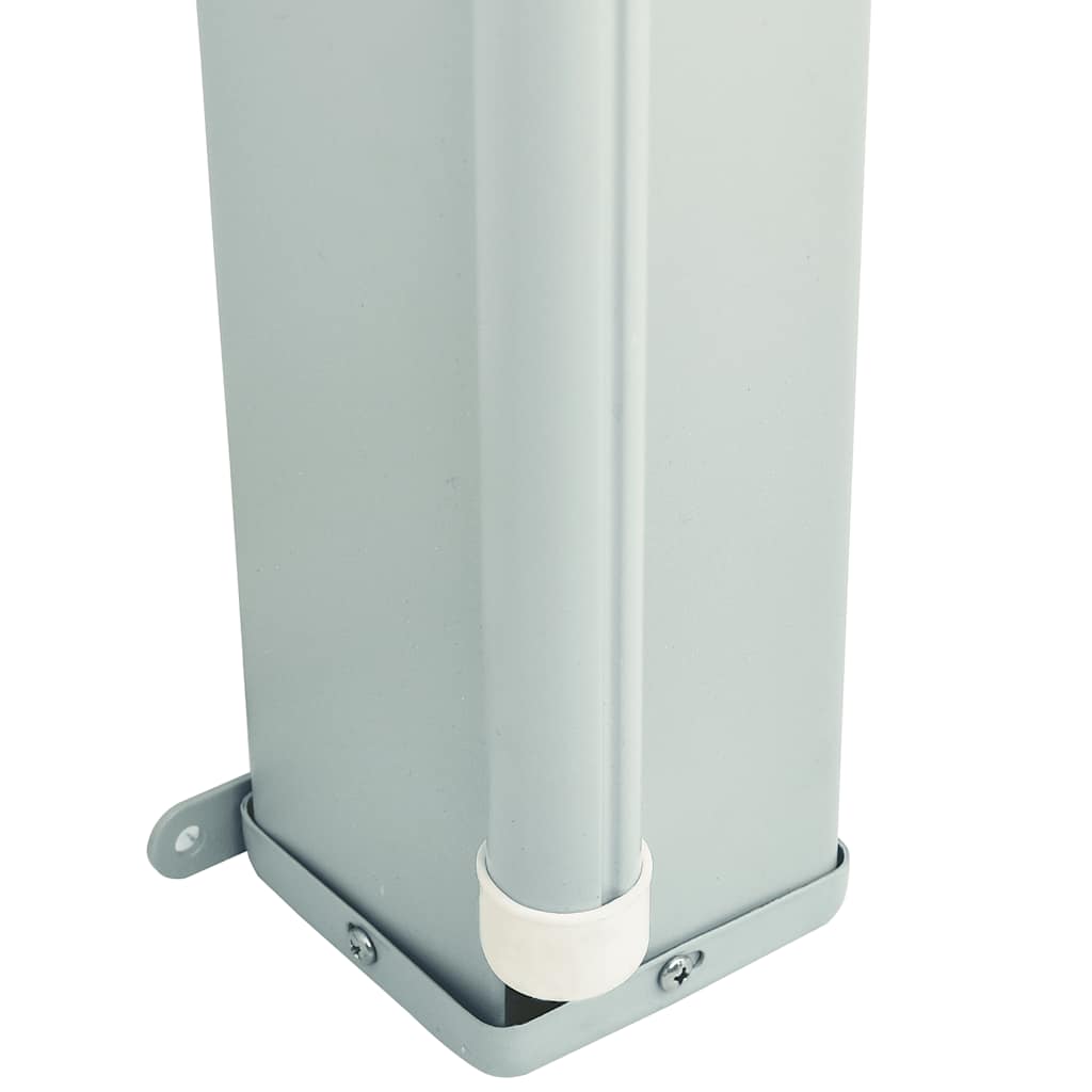Patio Retractable Side Awning 180x600 cm Grey