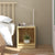 Bedside Cabinets 2 pcs 35.5x33.5x41.5 cm Solid Pinewood