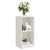 Side Cabinet White 35.5x33.5x76 cm Solid Pinewood