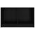 TV Cabinet Black 70x33x42 cm Solid Pinewood