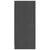 Sideboard Grey 70x33x76 cm Solid Pinewood