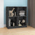 Sideboard Grey 70x33x76 cm Solid Pinewood