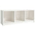 TV Cabinet White 104x33x41 cm Solid Pinewood