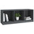 TV Cabinet Grey 104x33x41 cm Solid Pinewood