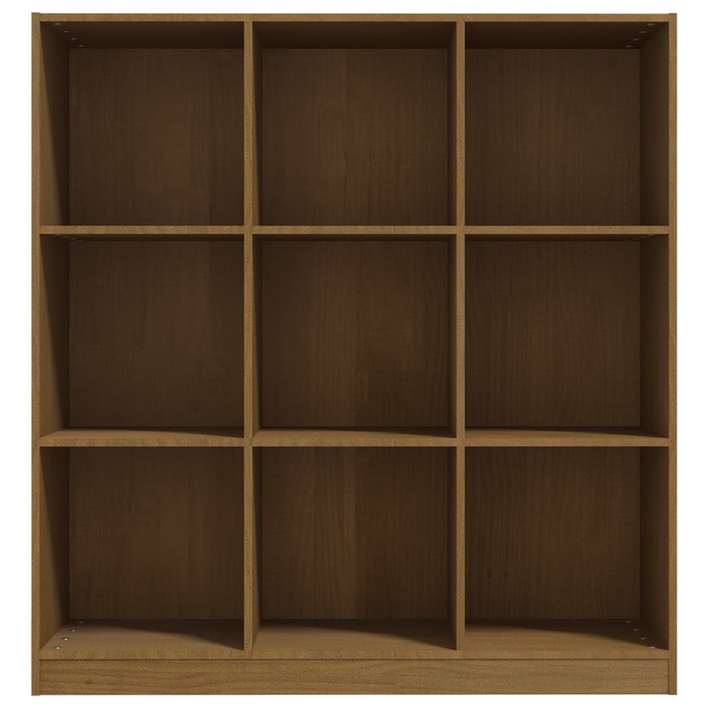 Book Cabinet/Room Divider Honey Brown 104x33.5x110 cm Pinewood