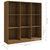 Book Cabinet/Room Divider Honey Brown 104x33.5x110 cm Pinewood