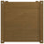 Garden Planter Honey Brown 50x50x50 cm Solid Pinewood
