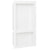 Shower Niche with 2 Compartments High Gloss White 41x69x9 cm