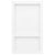 Shower Niche with 2 Compartments High Gloss White 41x69x9 cm