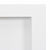 Shower Niche with 2 Compartments High Gloss White 41x69x9 cm