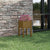 Garden Planter Honey Brown 40x40x70 cm Solid Pinewood