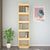 Book Cabinet/Room Divider 40x35x167 cm Solid Pinewood