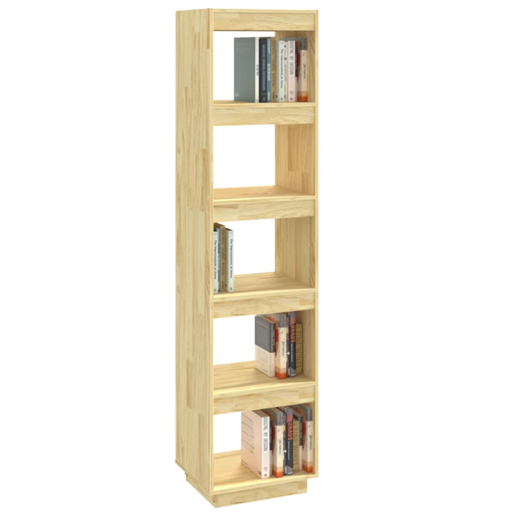 Book Cabinet/Room Divider 40x35x167 cm Solid Pinewood