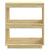 Book Cabinet 60x35x71 cm Solid Pinewood