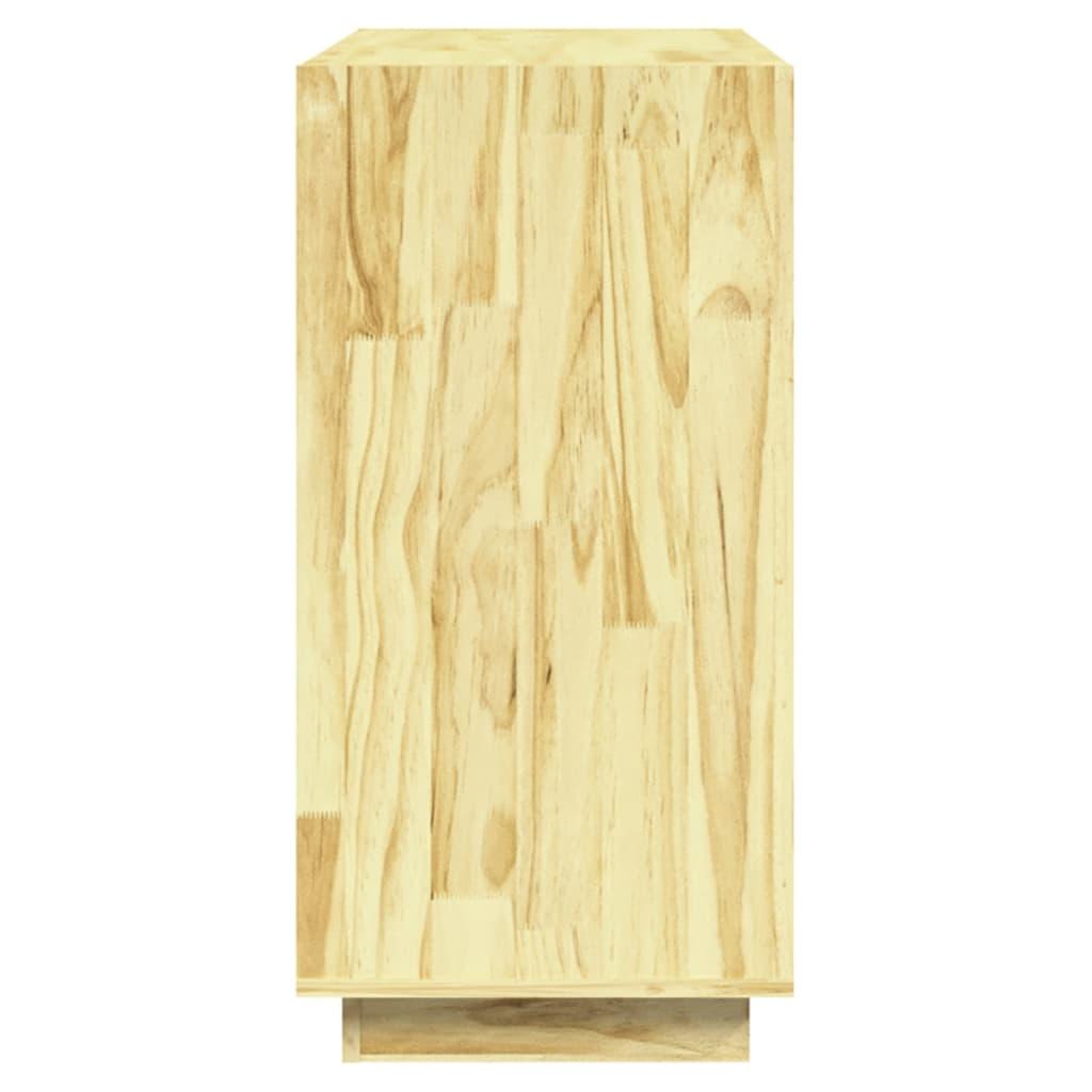 Book Cabinet 60x35x71 cm Solid Pinewood