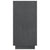 Book Cabinet Grey 80x35x71 cm Solid Pinewood
