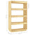 Book Cabinet/Room Divider 80x35x135 cm Solid Pinewood