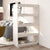 Book Cabinet/Room Divider White 80x35x135 cm Solid Pinewood