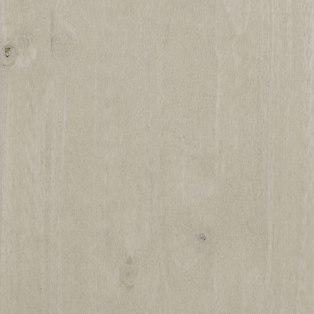 Bedside Cabinets"HAMAR"2 pcs White 40x35x44.5 cm Solid Wood