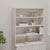 Top for Highboard"HAMAR" White 90x30x100cm Solid Wood Pine